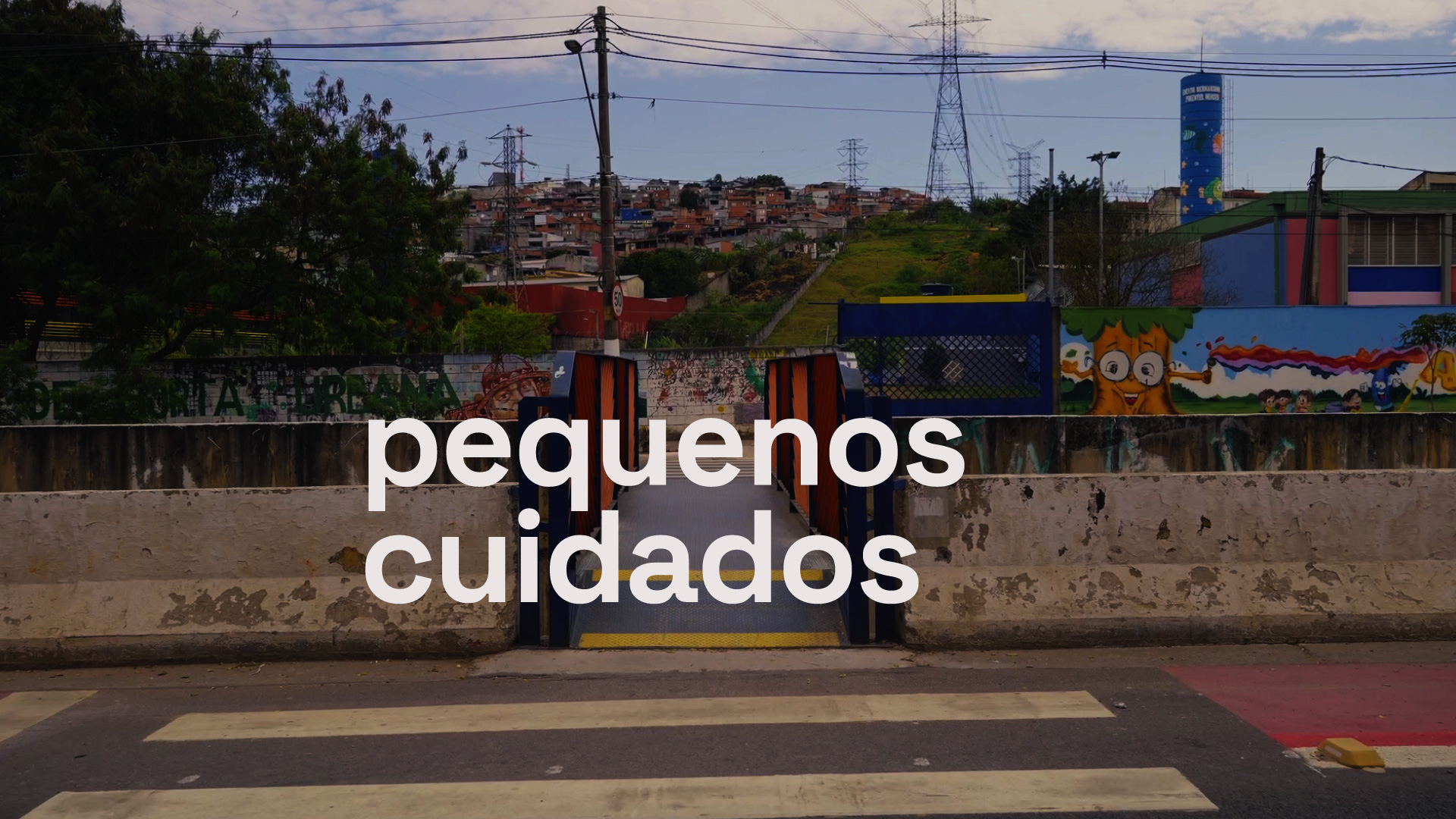 Grandes obras mudam cidades, pequenas obras a vida das pessoas