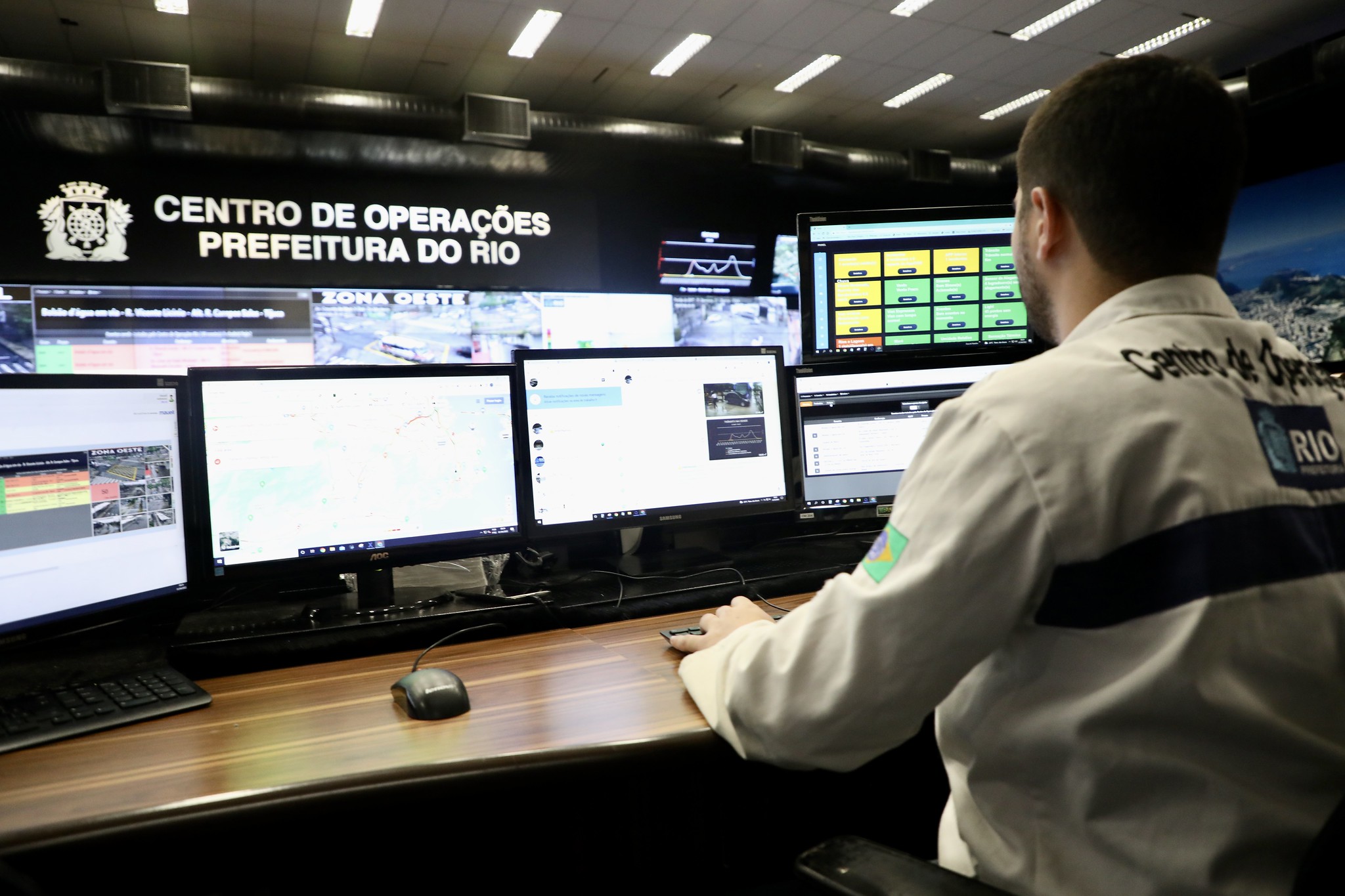 O centro de operações pode ir além da segurança